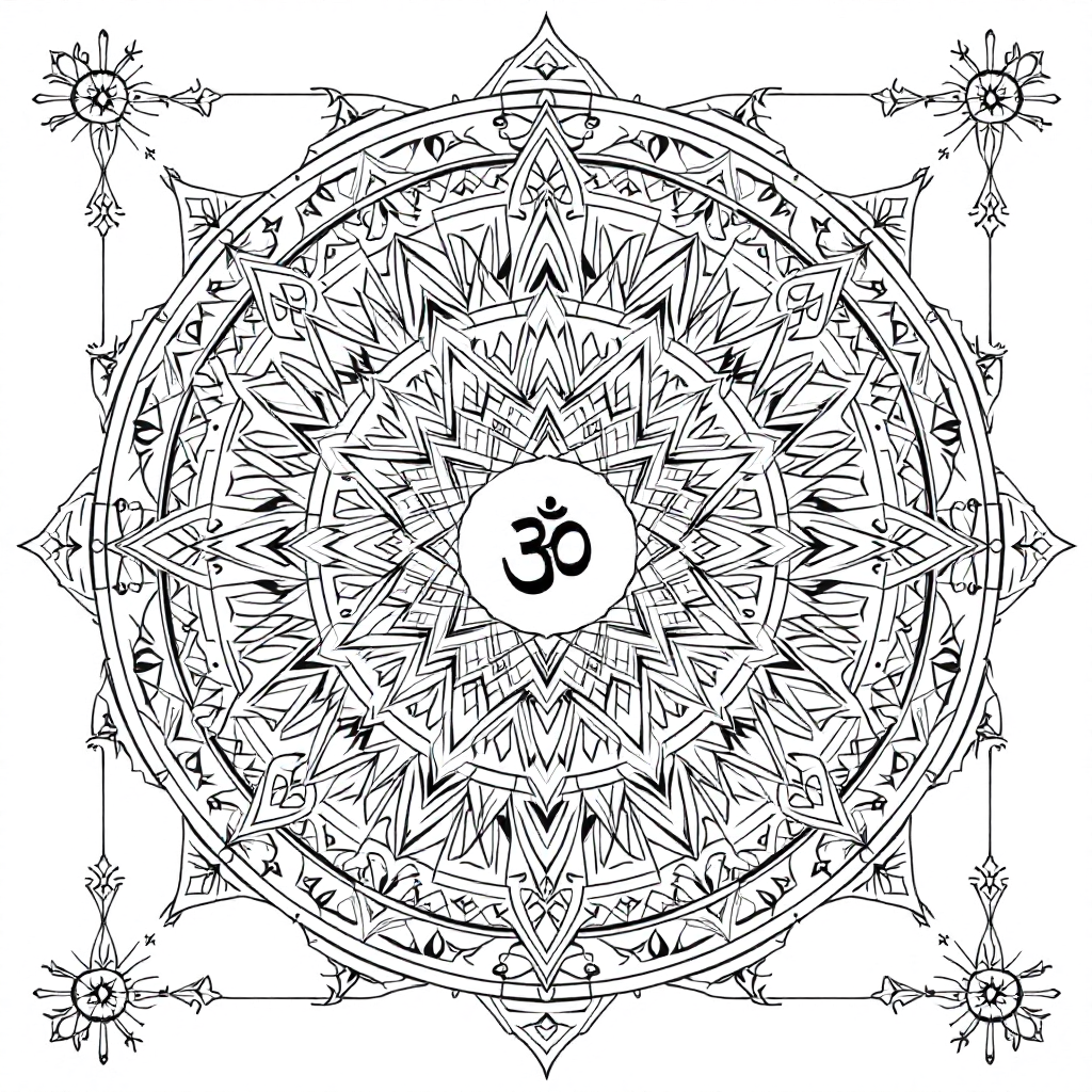 Yantra Coloring: Vastu Yantra