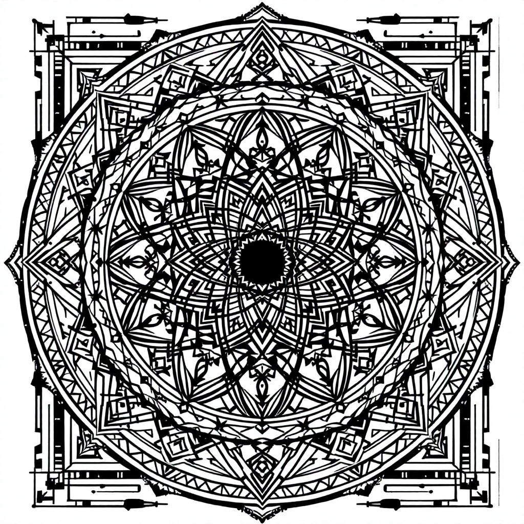 Yantra Coloring: Buddha Yantra (Mercury)